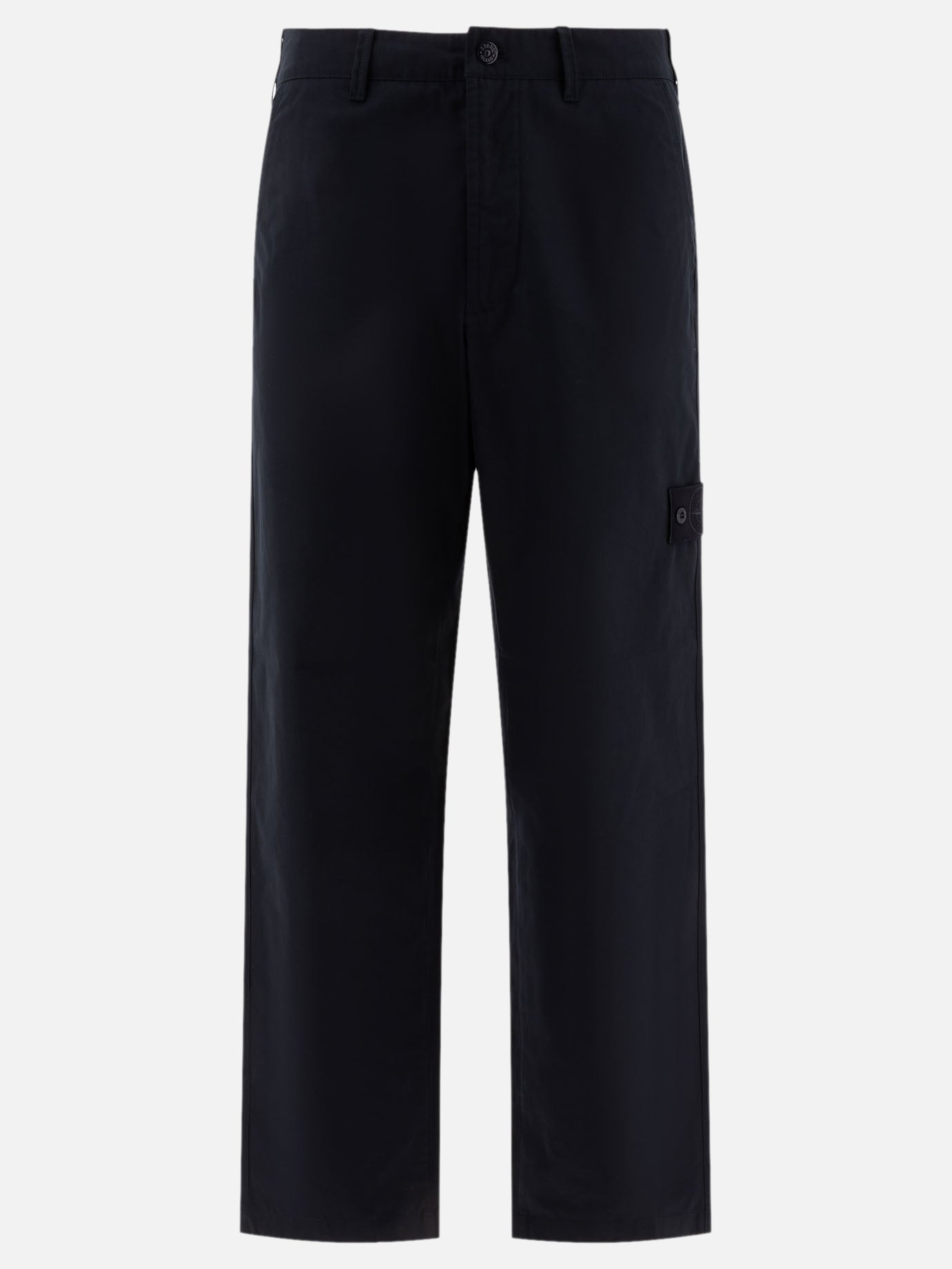 Stone Island Watherproof chino trousers 13756685_30 Blue thumbnail_1
