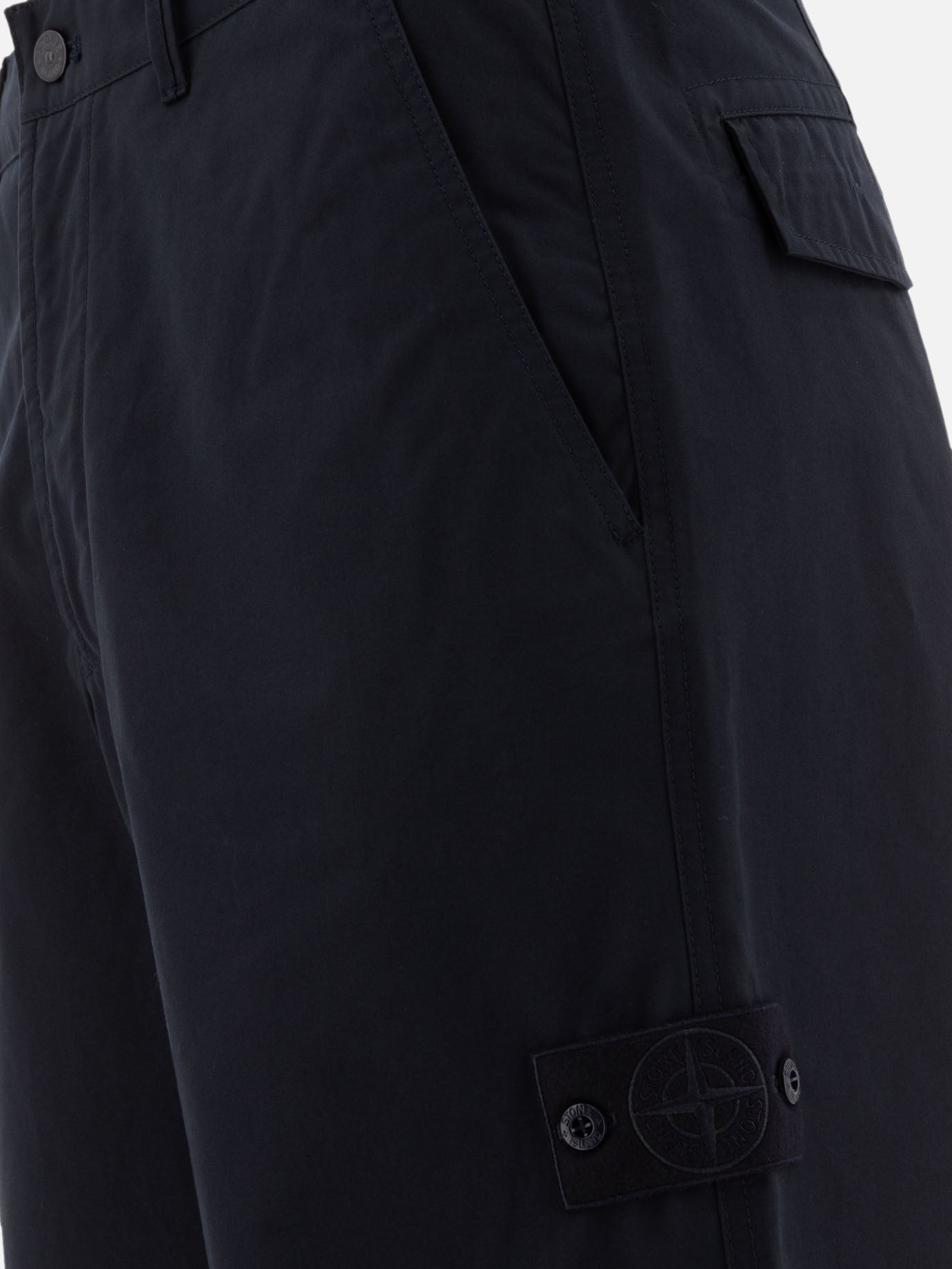 Stone Island Watherproof chino trousers 13756685_30 Blue thumbnail_4