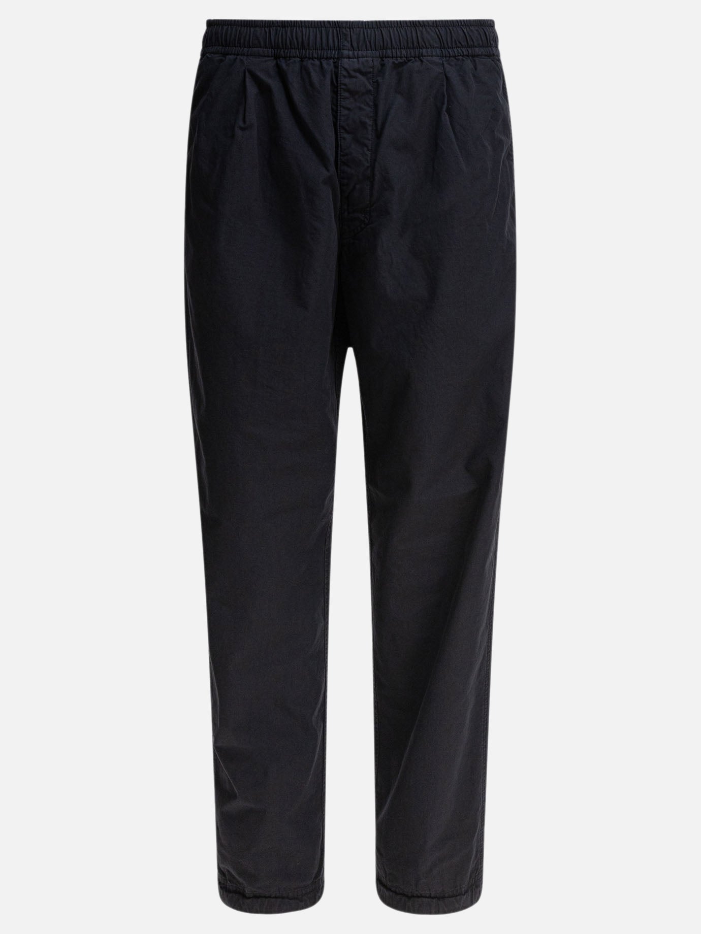 Stone Island Organic cotton canvas jogger trousers 18810149_30 Blue thumbnail_1