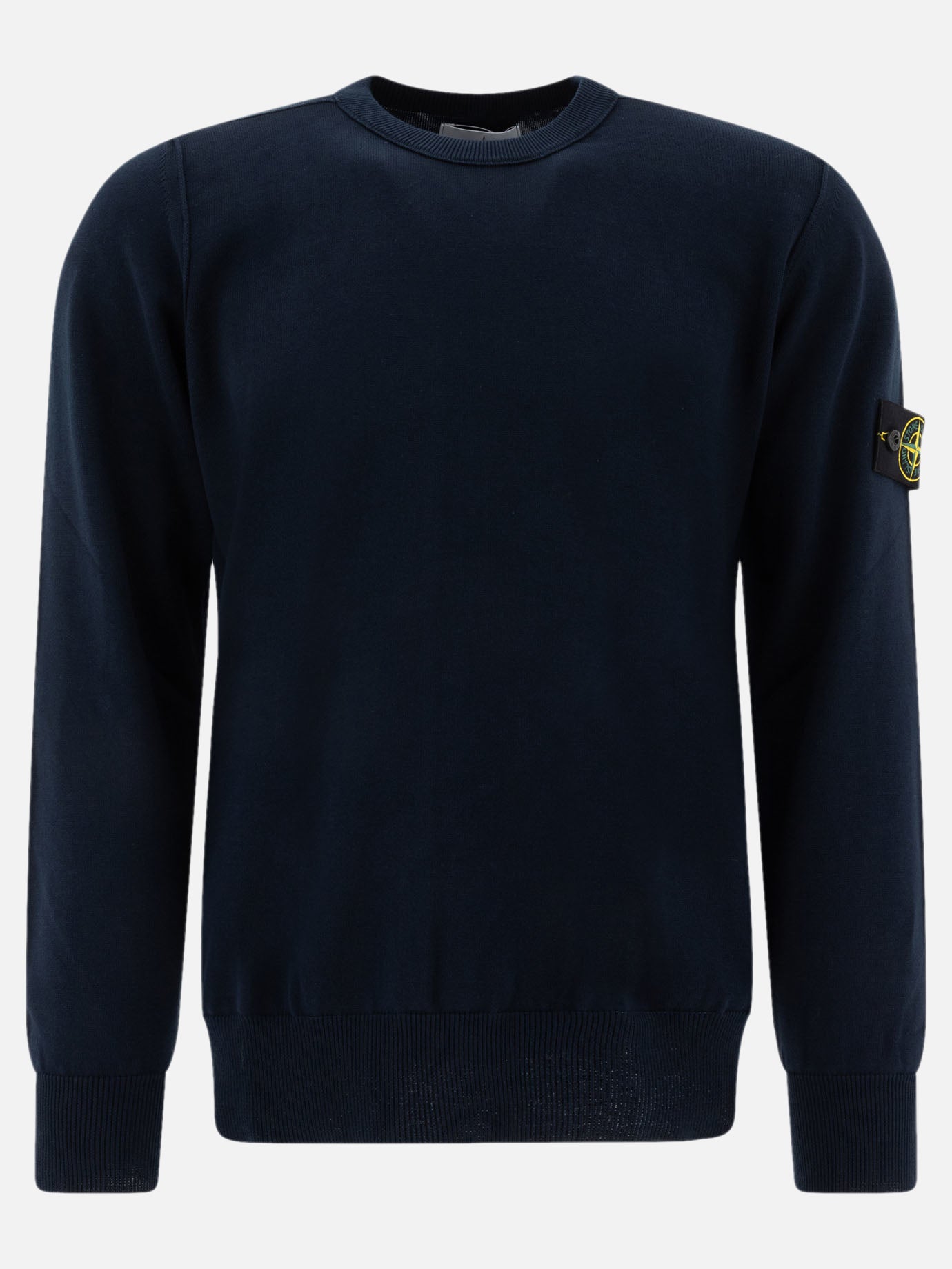 Crewneck sweater in soft cotton