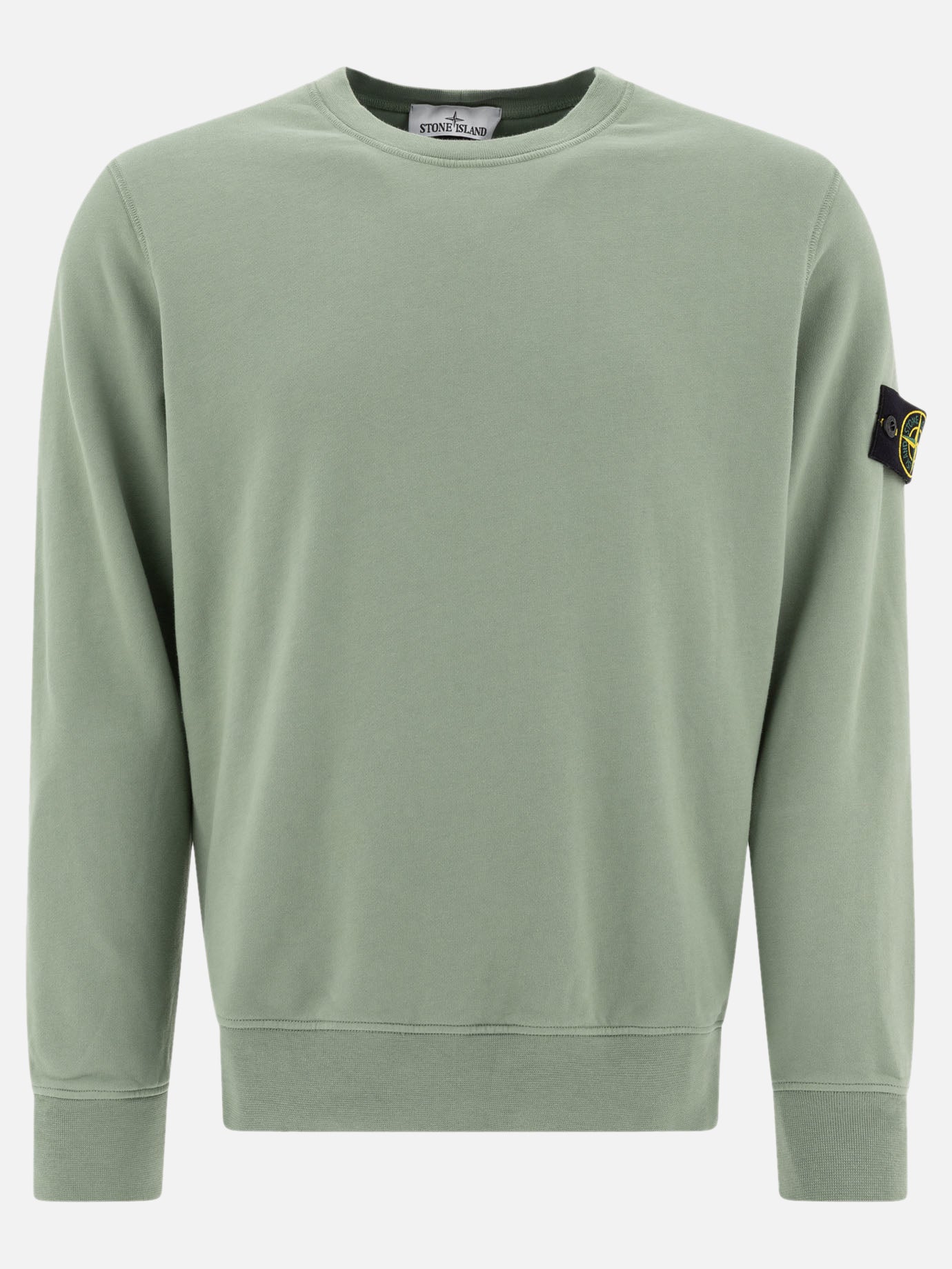 Crewnecks Logo  Green - Stone Island Men | PDP | VIETTI Online Store | thumbnail