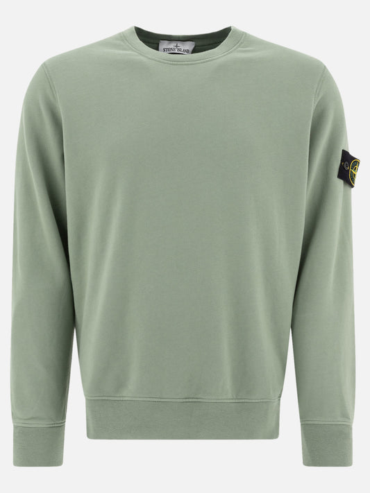 Crewnecks Logo  Green - Stone Island Men | PLP | VIETTI Online Store 

