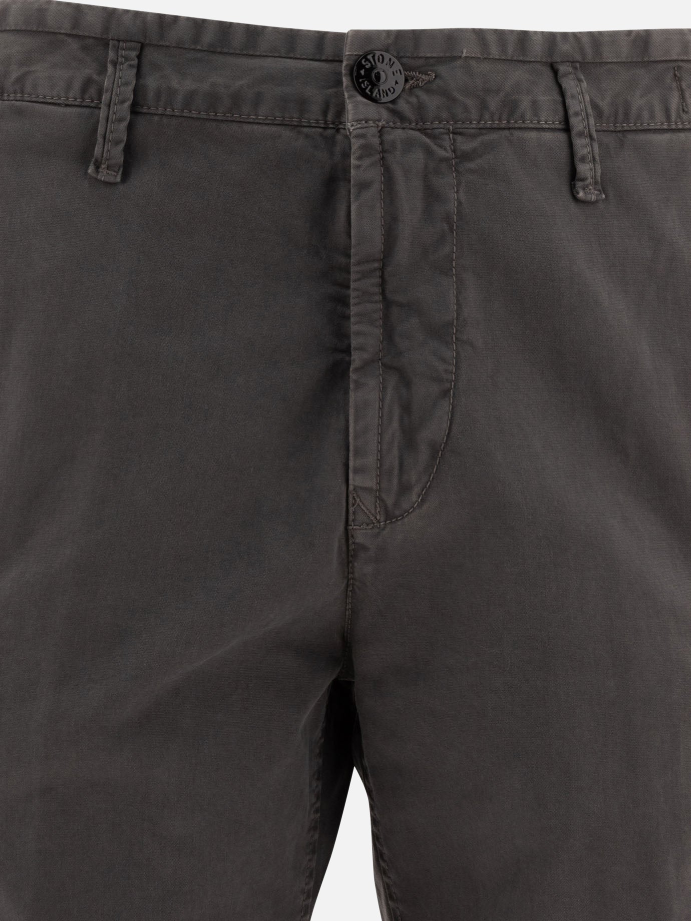 Stone Island Broken cotton cargo bermuda shorts 17159014_30 Grey thumbnail_3