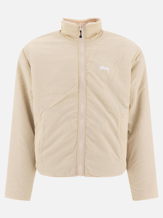 Stüssy "Sherpa" reversible jacket 16864776_S Beige 2