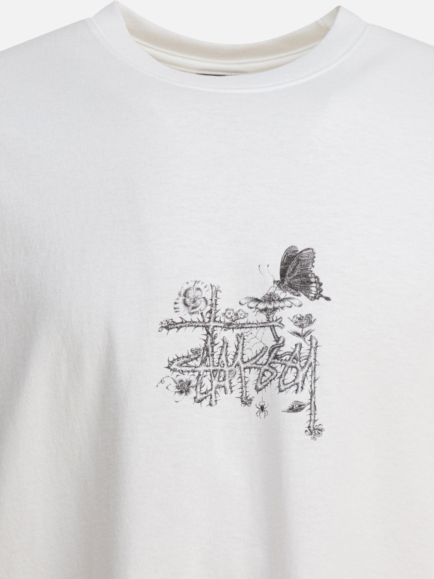 Crewneck t-shirts Logo  White - Stüssy Men | PDP | VIETTI Online Store | thumbnail_3