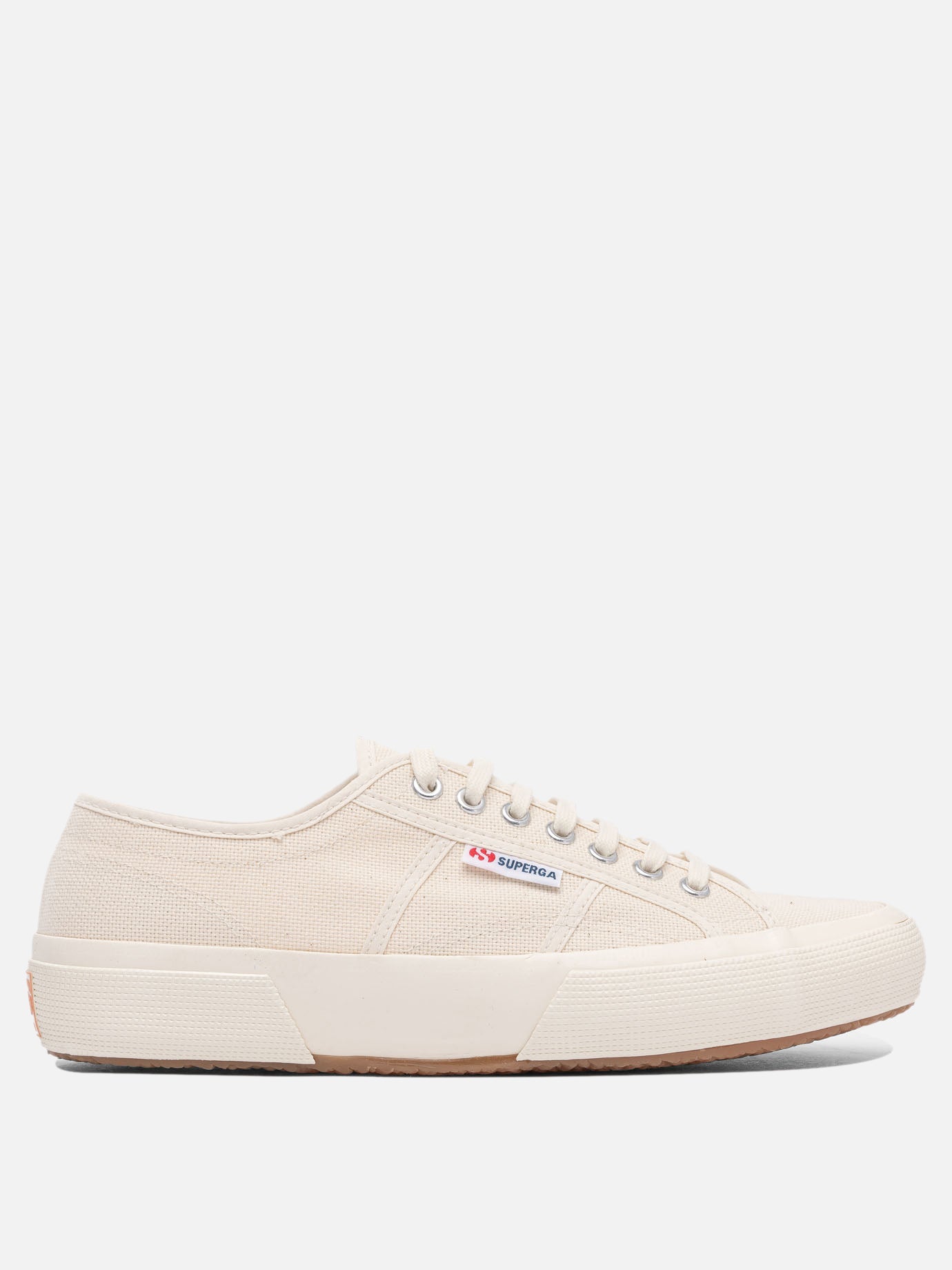 Low top sneakers 100% cotton - 100% rubber  Beige - Superga Men | PDP | VIETTI Online Store | Zoom-Modal
