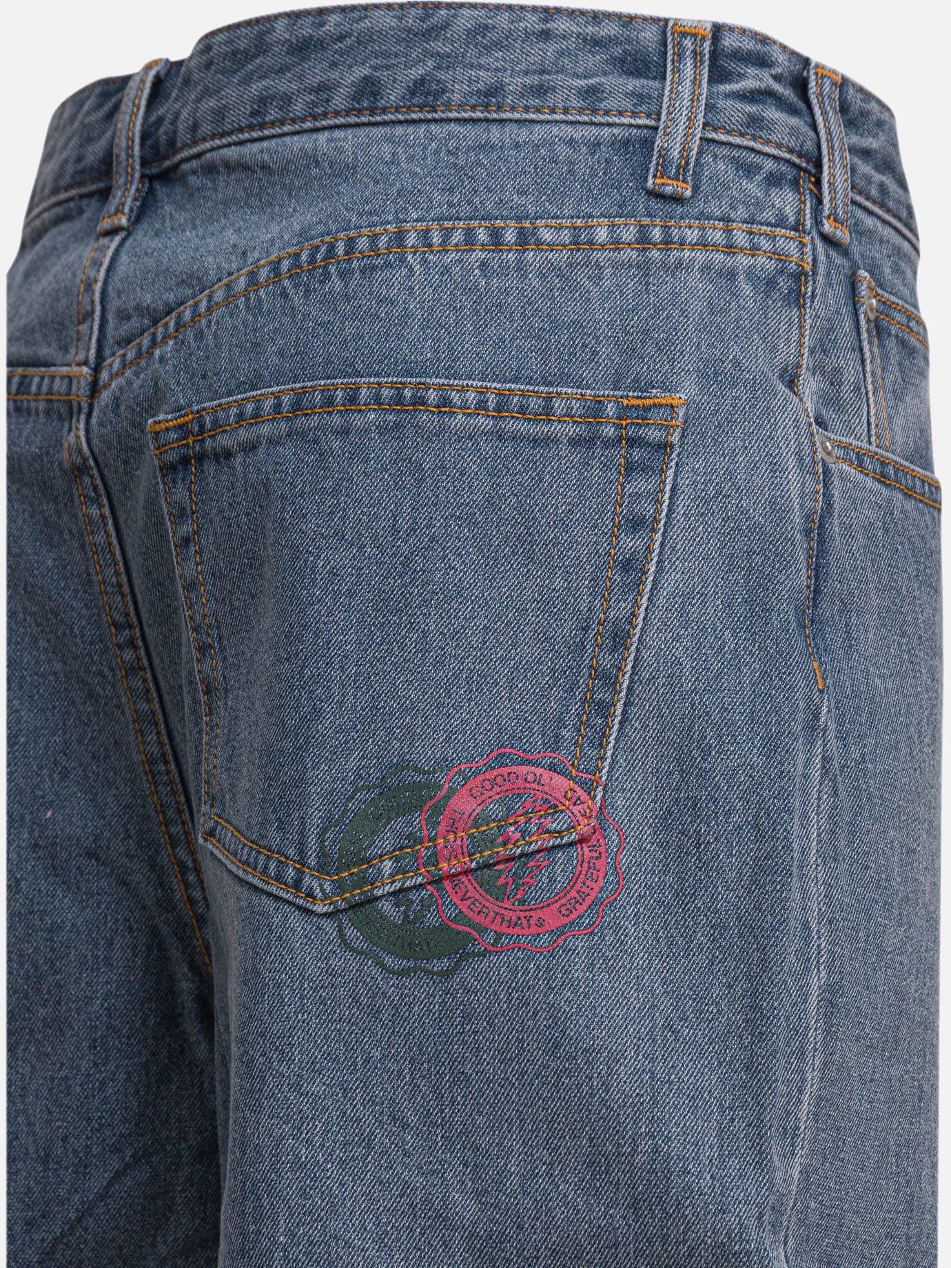 Five pockets shorts Denim  Blue - Thisisneverthat® Men | PDP | VIETTI Online Store | thumbnail_4