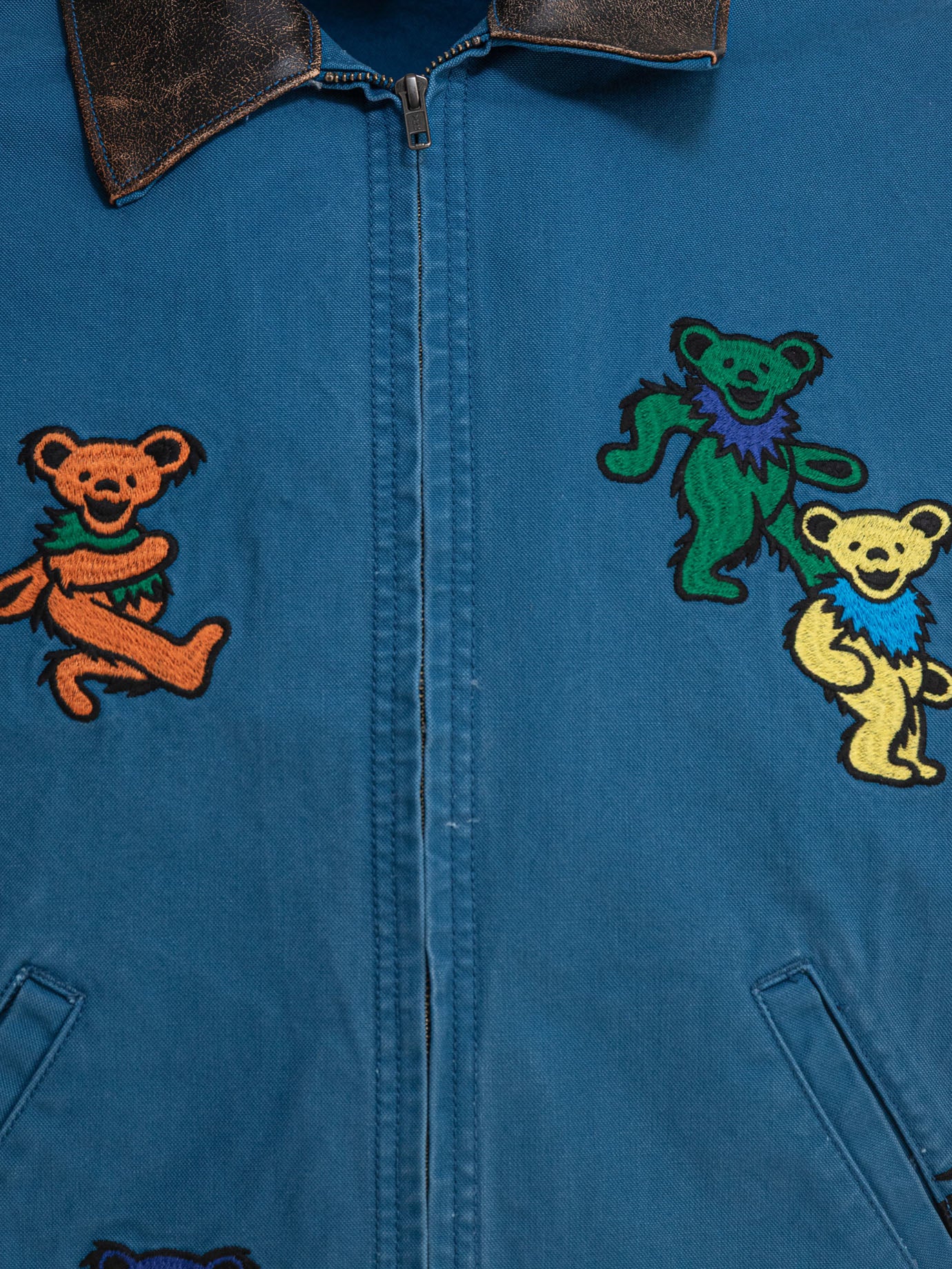 Quilted & Utility Jackets Embroidered  Blue - Thisisneverthat® Men | PDP | VIETTI Online Store | thumbnail_3
