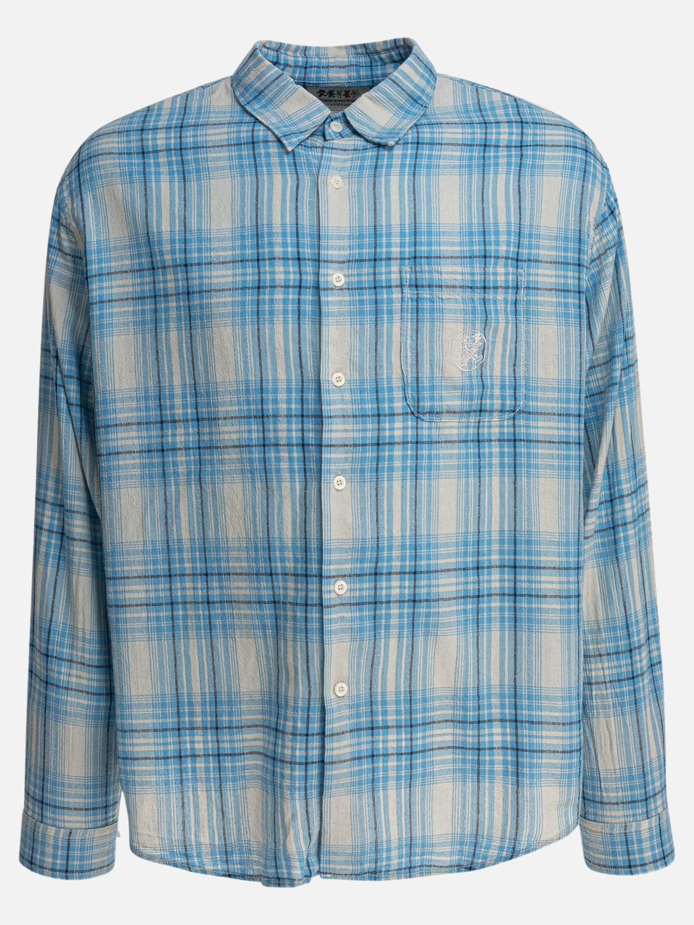 Casual shirts Check  Light blue - Thisisneverthat® Men | PDP | VIETTI Online Store | Zoom-Modal
