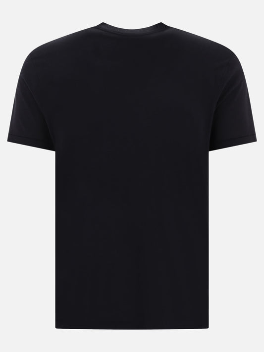 Tom Ford Cotton lyocell T-shirt 11950619_46 Black 2