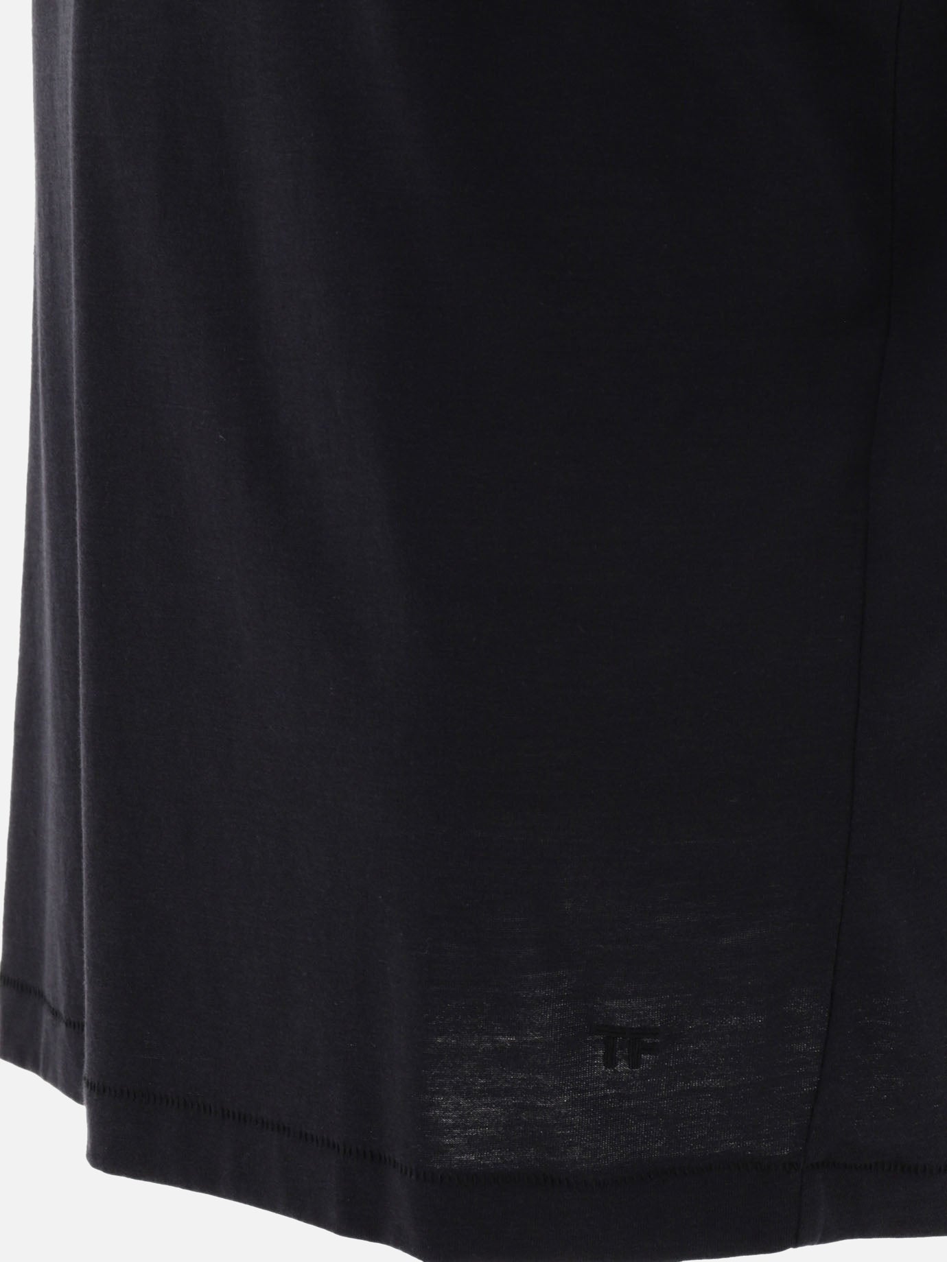 Crewneck t-shirts Solid colour  Black - Tom Ford Men | PDP | VIETTI Online Store | Zoom-Modal_4
