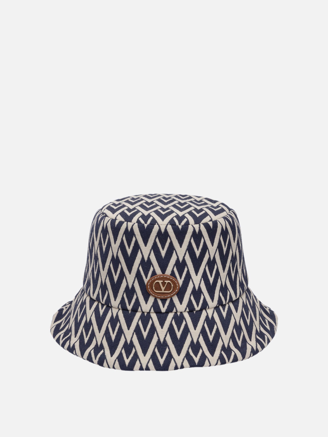 Valentino Garavani &quot;Toute la V&quot; Bucket hat 14857333_58 Blue thumbnail_1