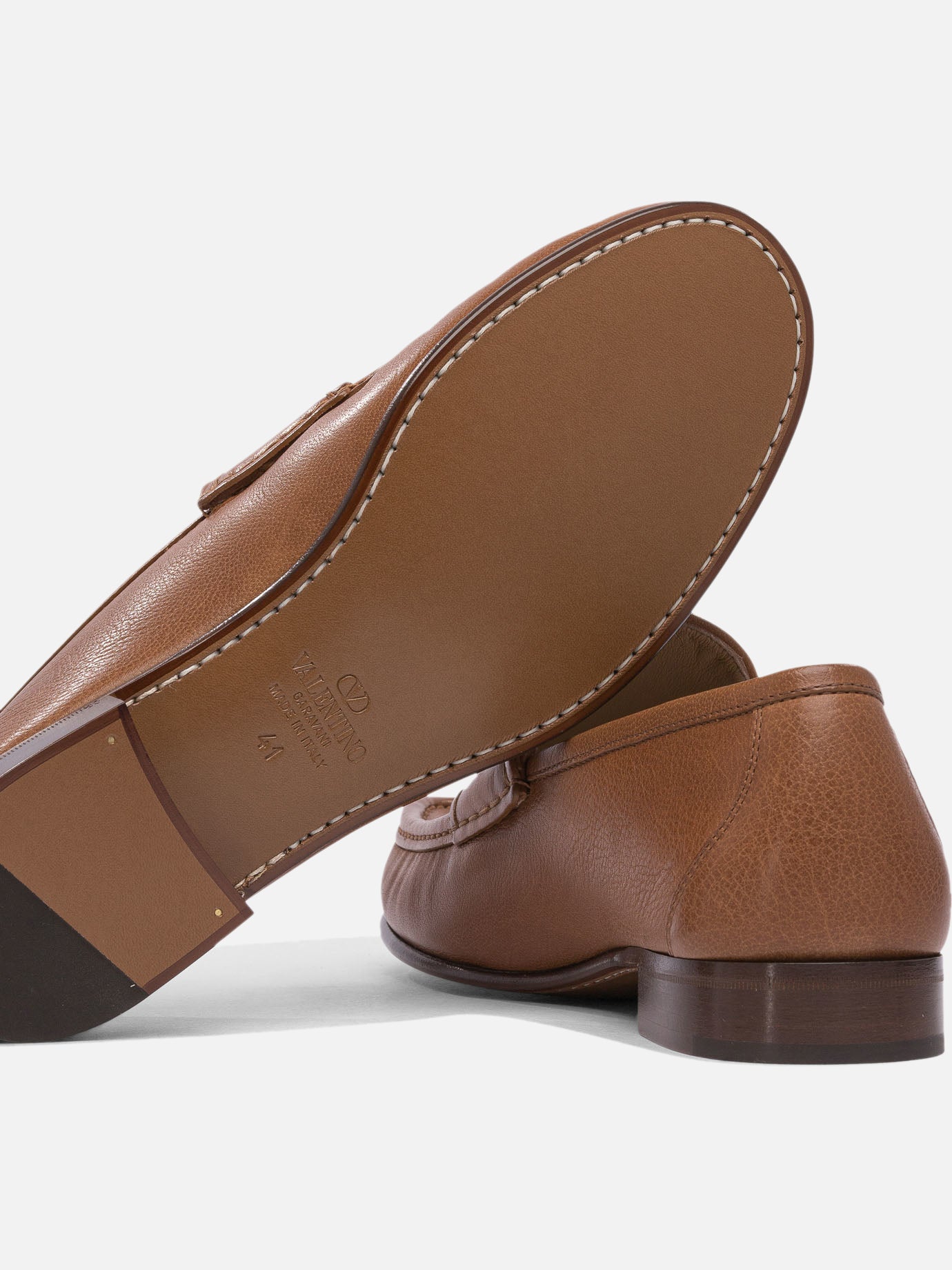 Loafers 100% leather - 100% leather  Brown - Valentino Garavani Men | PDP | VIETTI Online Store | Zoom-Modal_5
