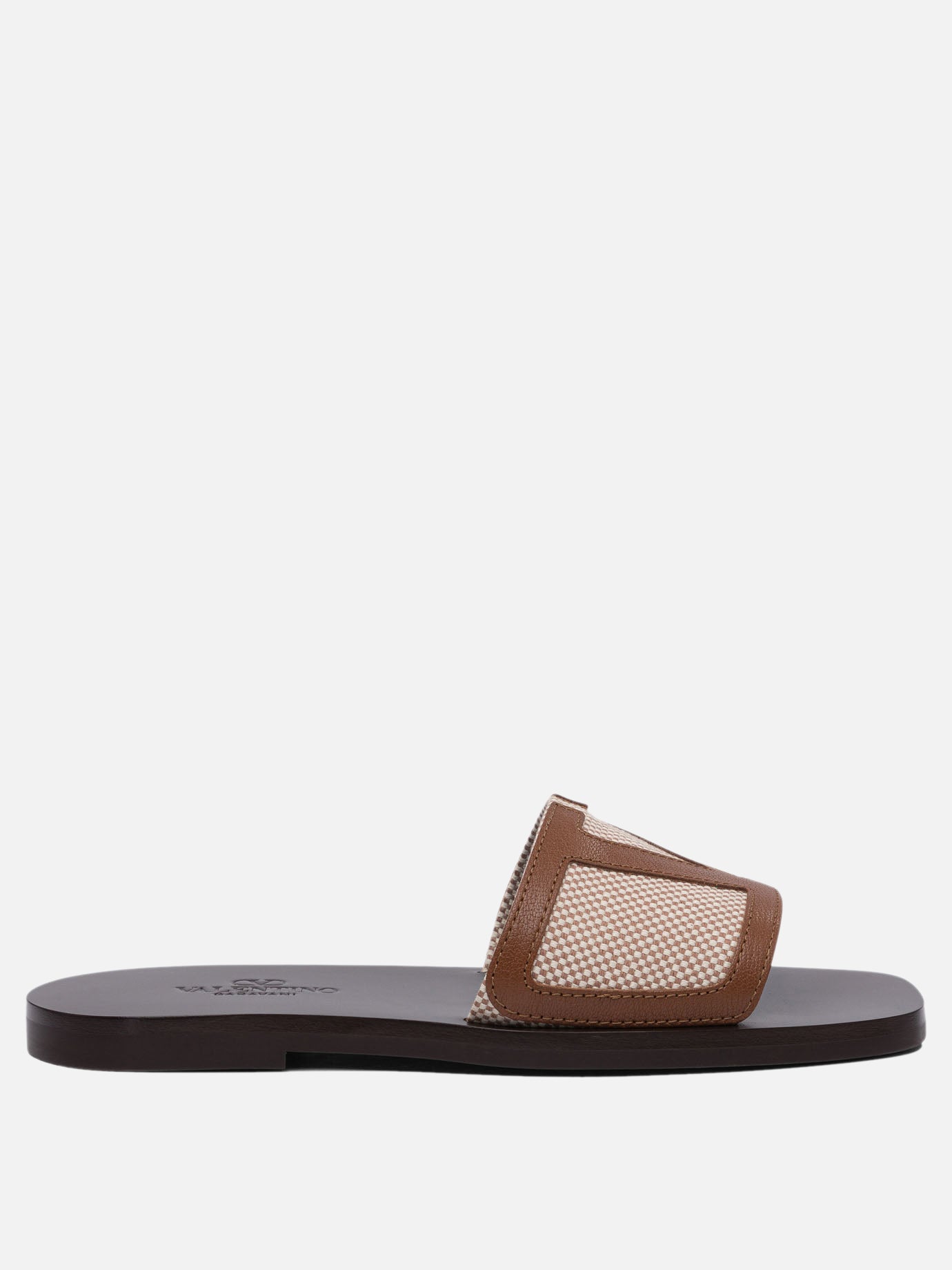 Valentino Garavani &quot;Viva Superstar&quot; slides 10468991_38 Beige thumbnail_1