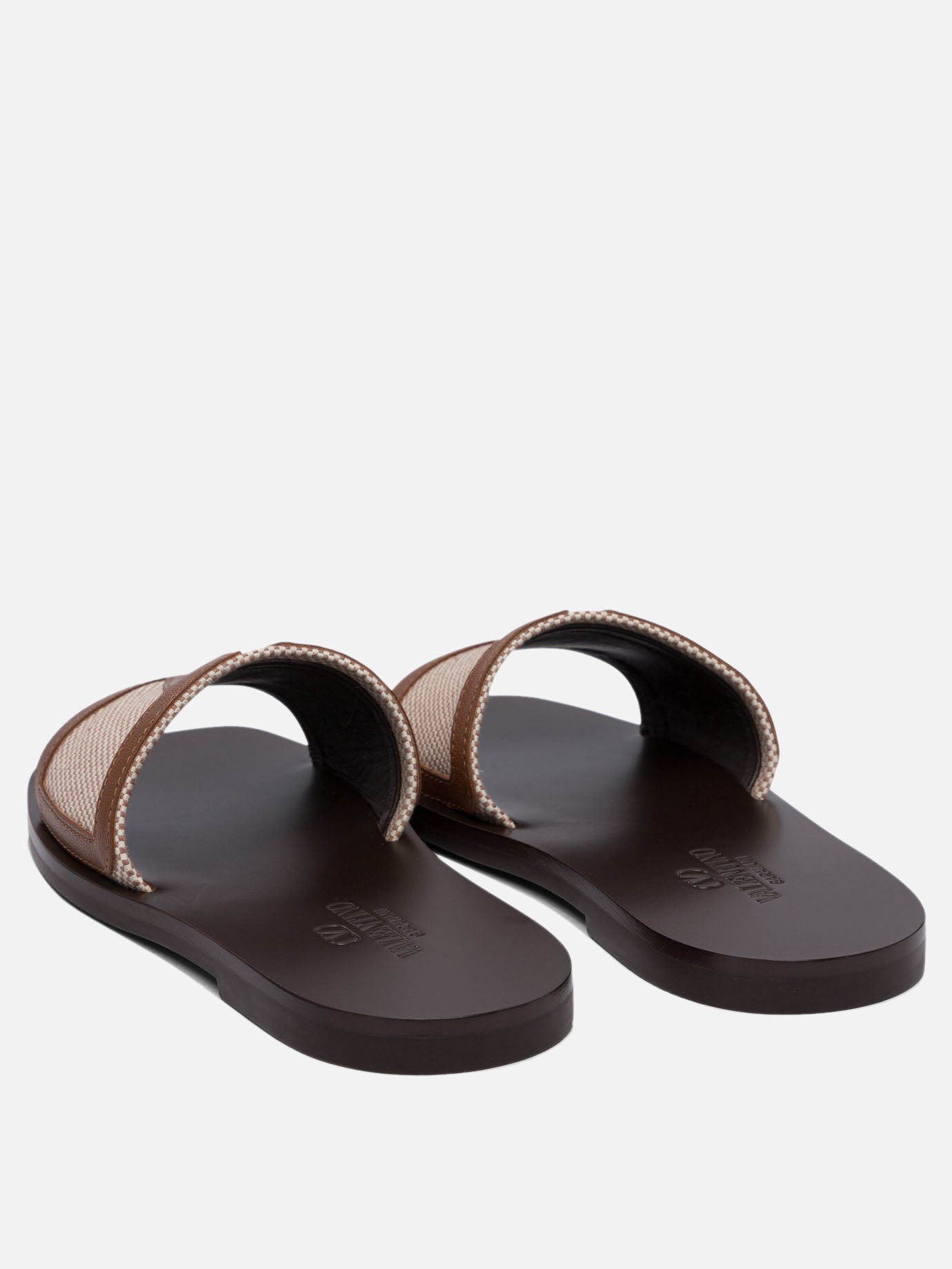 Valentino Garavani &quot;Viva Superstar&quot; slides 10468991_38 Beige thumbnail_4