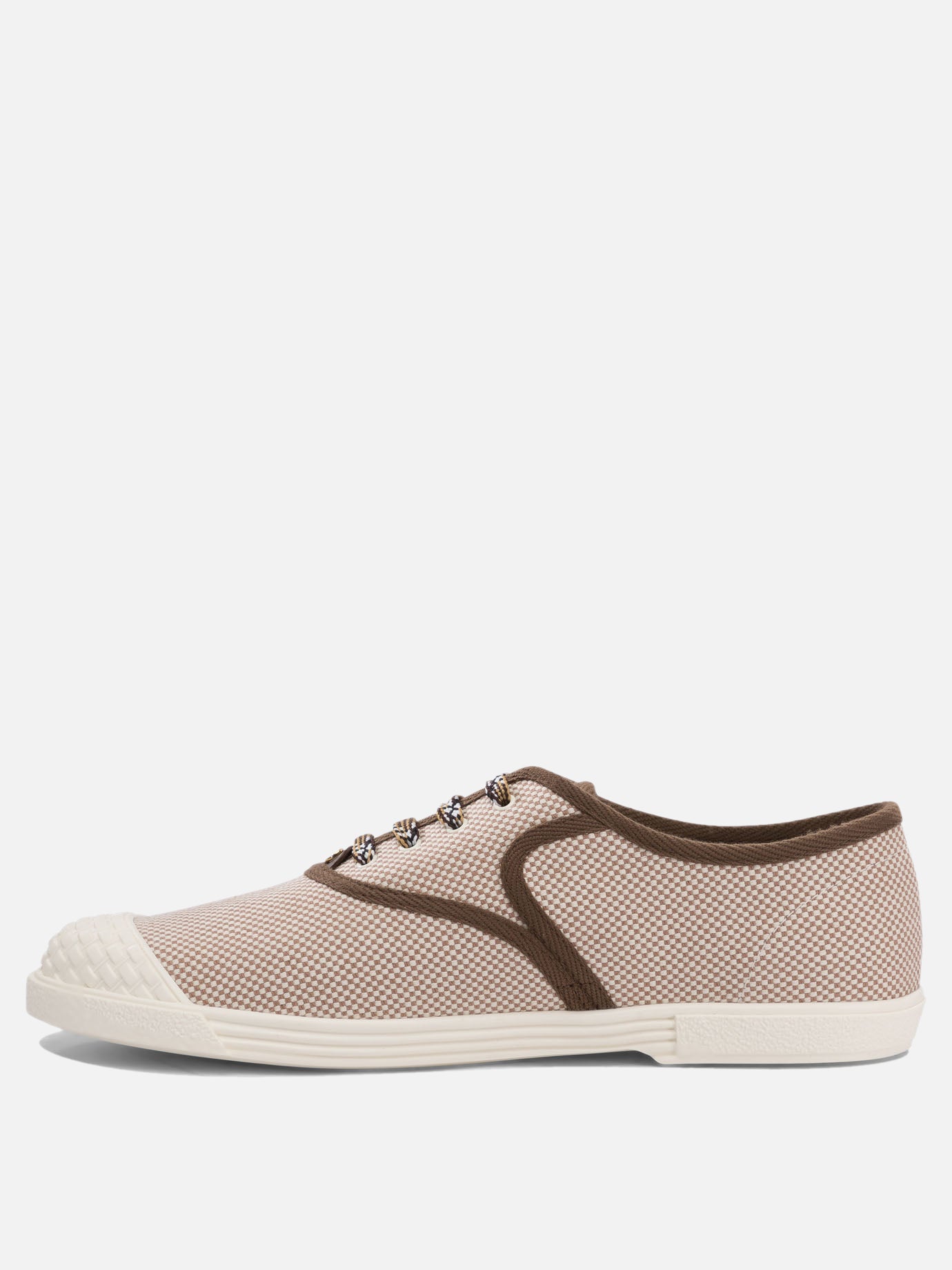 Low top sneakers 100% fabric - 100% rubber  Beige - Valentino Garavani Men | PDP | VIETTI Online Store | thumbnail_3