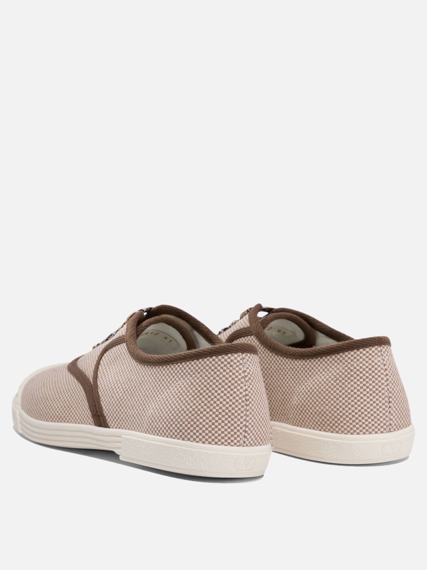 Low top sneakers 100% fabric - 100% rubber  Beige - Valentino Garavani Men | PDP | VIETTI Online Store | thumbnail_4