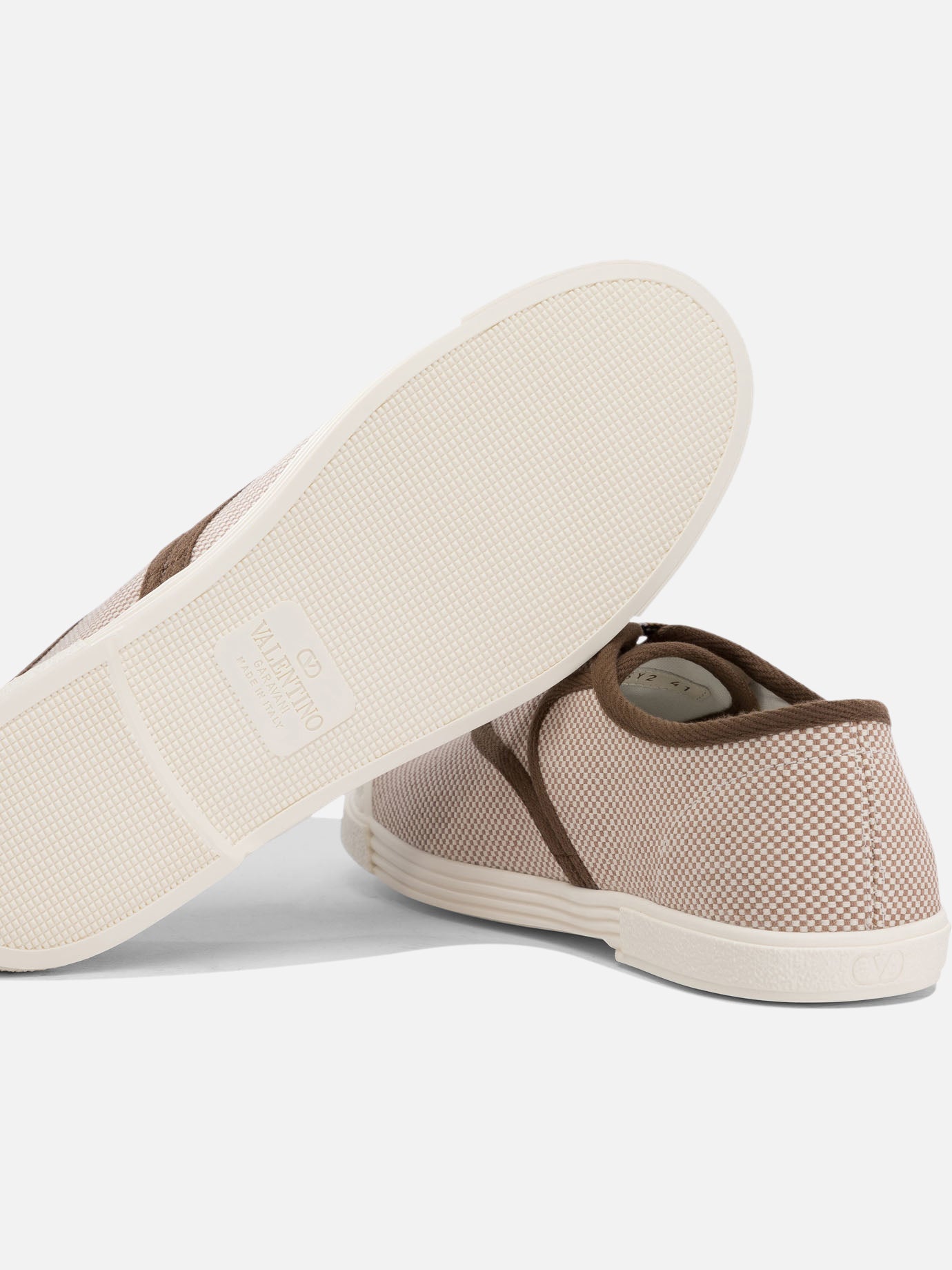 Low top sneakers 100% fabric - 100% rubber  Beige - Valentino Garavani Men | PDP | VIETTI Online Store | Zoom-Modal_5
