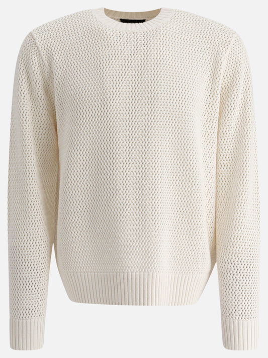 Crewneck sweaters Solid colour  White - Vince Men | PLP | VIETTI Online Store 
