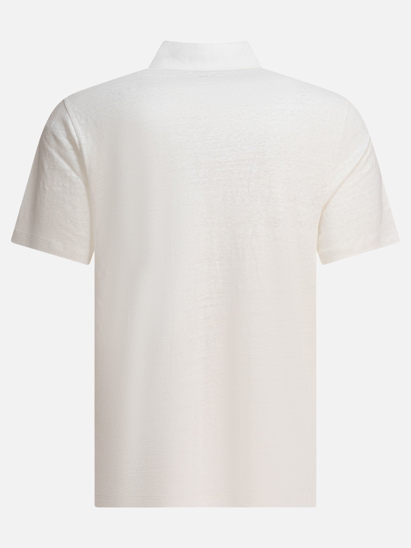 Linen polo shirt