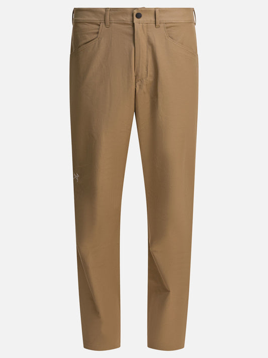Technical trousers Solid colour  Beige - Arc'teryx Men | PLP | VIETTI Online Store 
