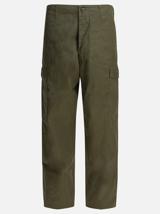 Cargo & parachute trousers Solid colour  Green - Buzz Rickson's Men | PLP | VIETTI Online Store 
