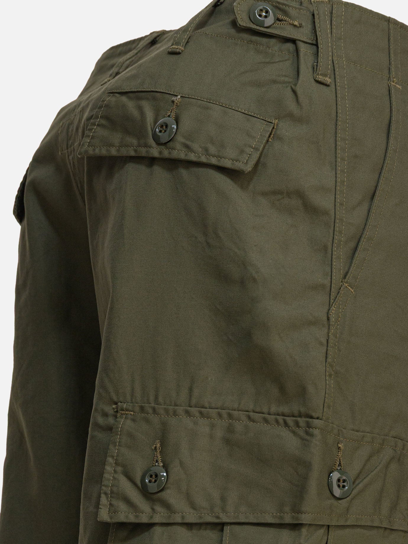 Cargo & parachute trousers Solid colour  Green - Buzz Rickson&#39;s Men | PDP | VIETTI Online Store | thumbnail_4