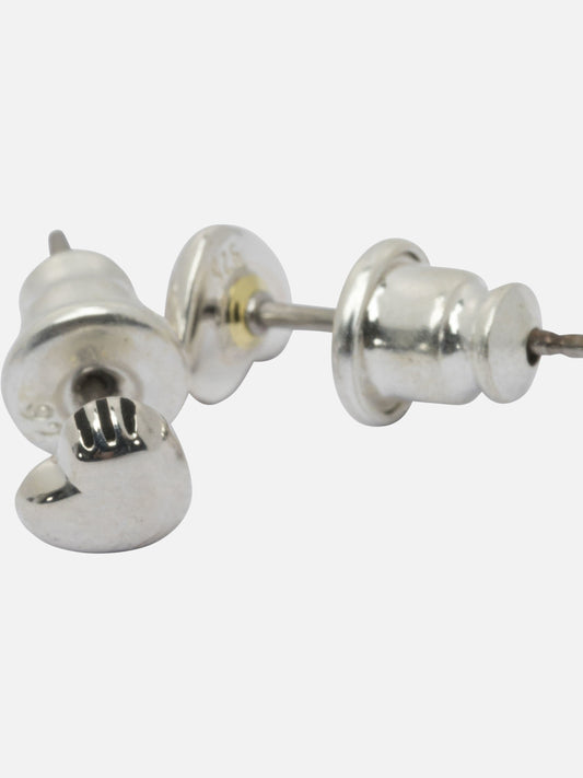Human Made Heart earrings 12347309_UNI Silver 2