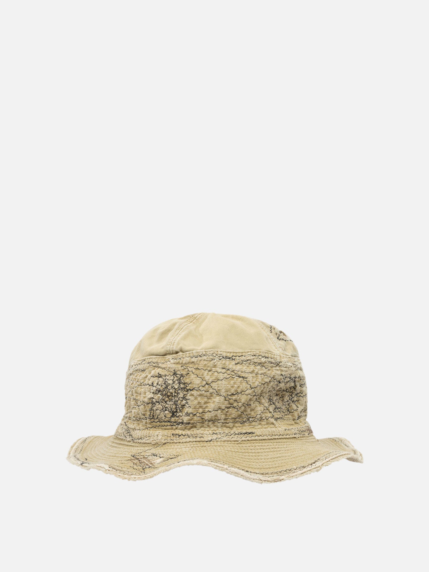 Bucket hats 100% cotton  Beige - KAPITAL Men | PDP | VIETTI Online Store | thumbnail