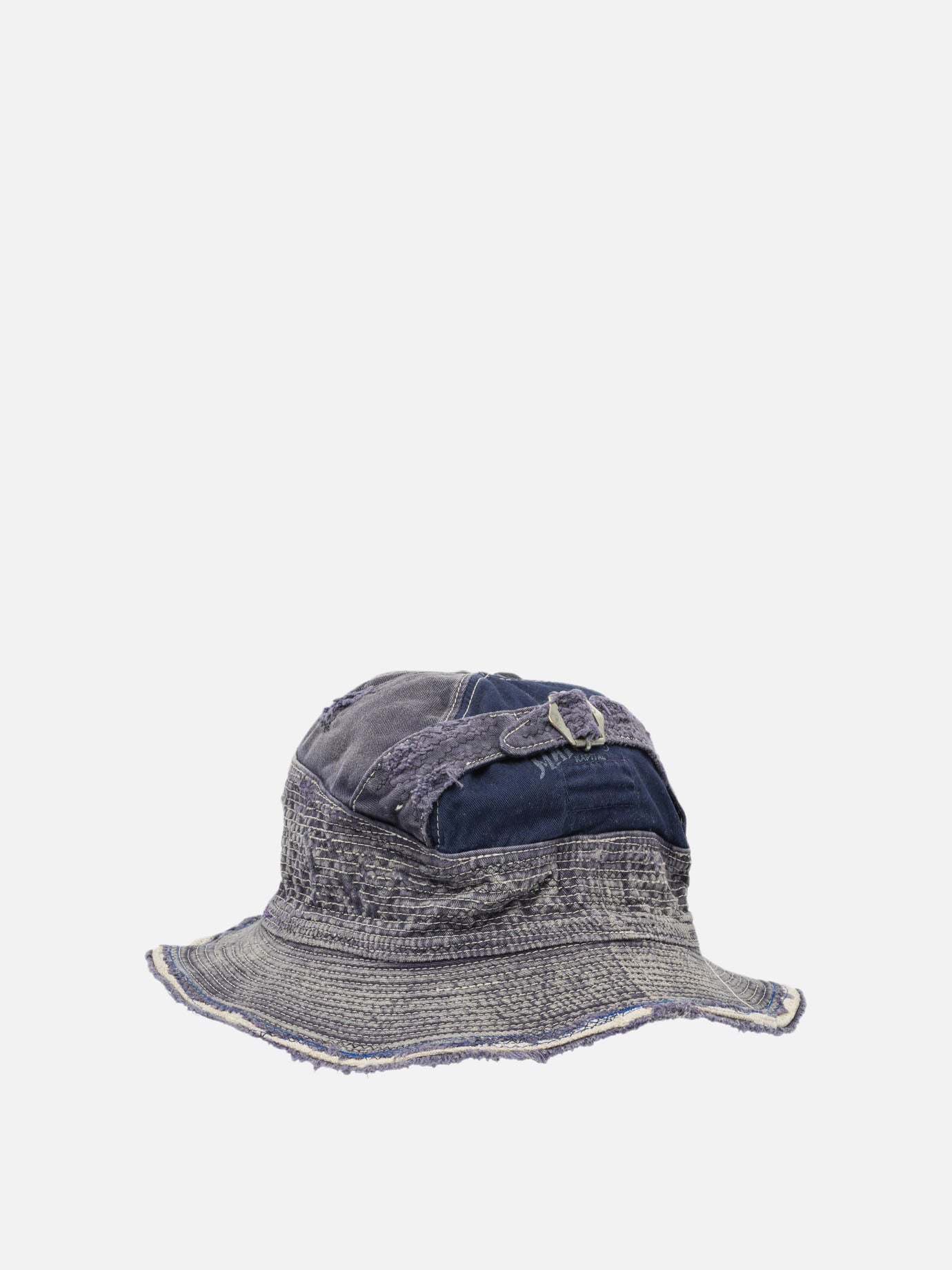 Bucket hats 100% cotton  Blue - KAPITAL Men | PDP | VIETTI Online Store | thumbnail_3