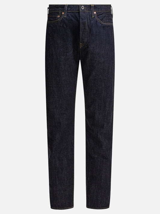 Straight-leg jeans Solid colour  Blue - KAPITAL Men | PLP | VIETTI Online Store 
