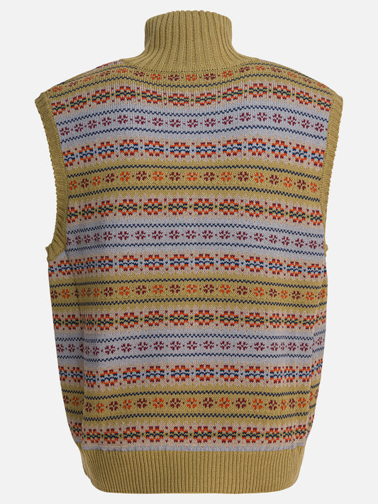 Vests Embroidered  Beige - KAPITAL Men | PLP | VIETTI Online Store | 2
