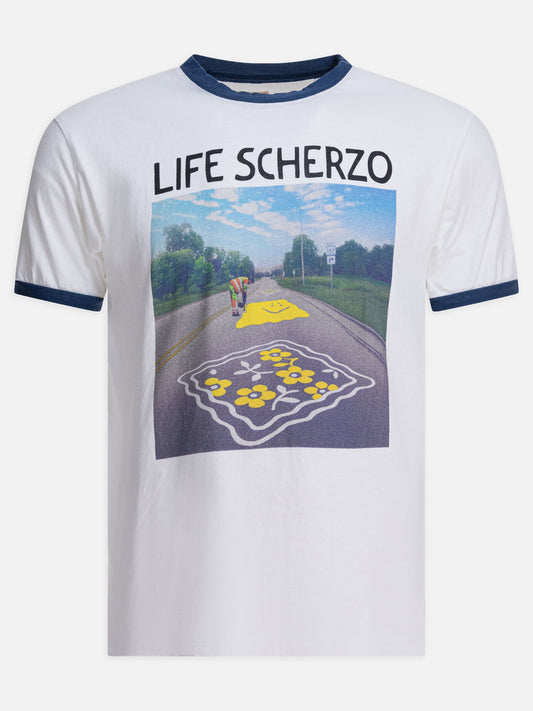 Crewneck t-shirts Print  White - KAPITAL Men | PDP | VIETTI Online Store 
