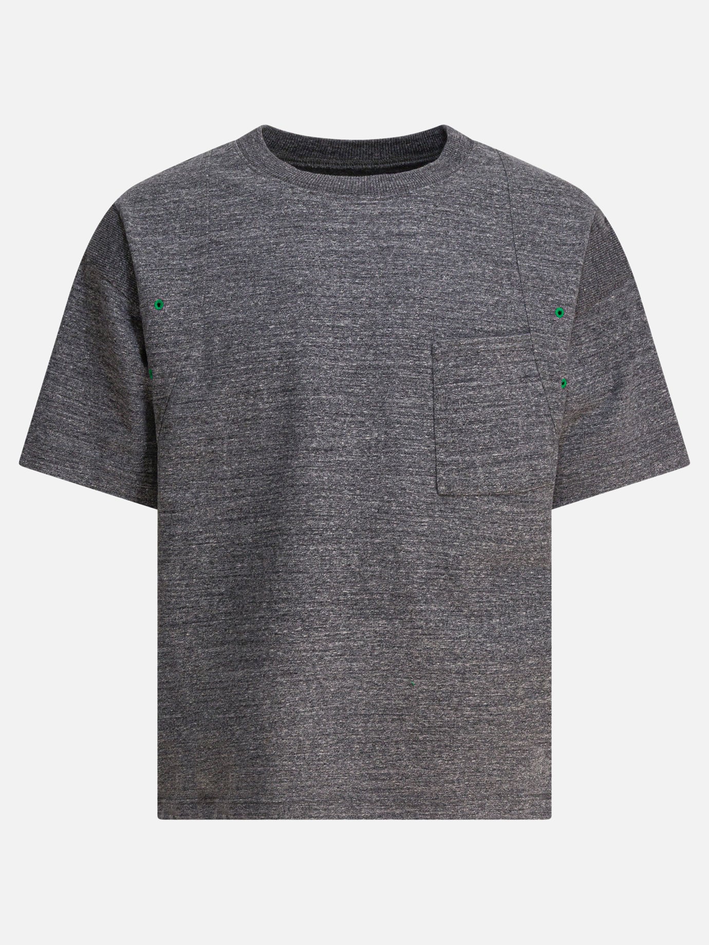 Crewneck t-shirts Solid colour  Grey - KAPITAL Men | PDP | VIETTI Online Store | thumbnail