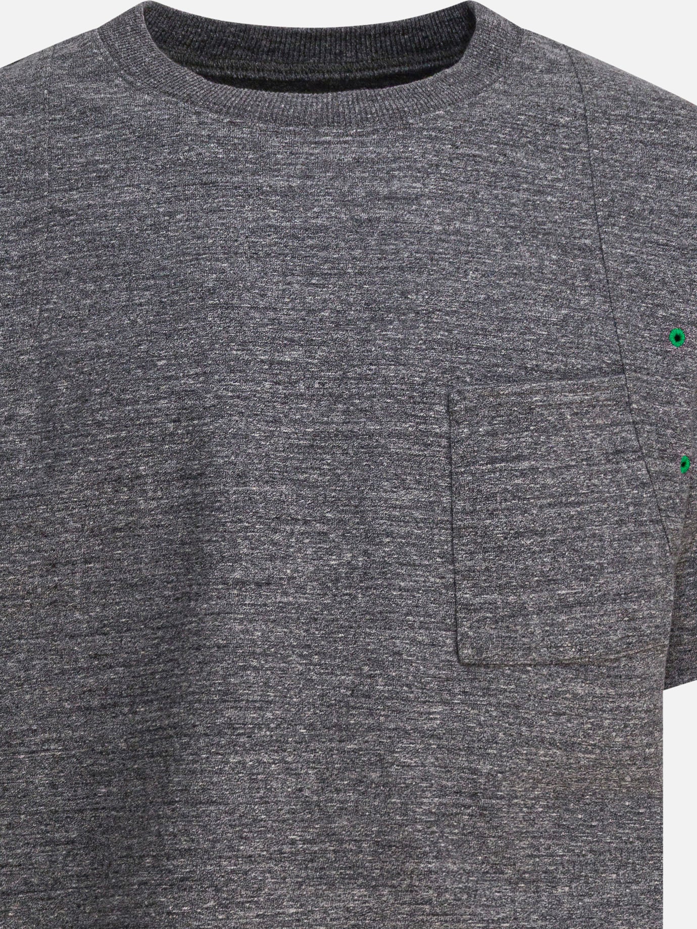 Crewneck t-shirts Solid colour  Grey - KAPITAL Men | PDP | VIETTI Online Store | Zoom-Modal_3
