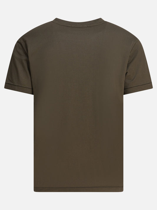Crewneck t-shirts Logo  Green - Stone Island Men | PDP | VIETTI Online Store | 2
