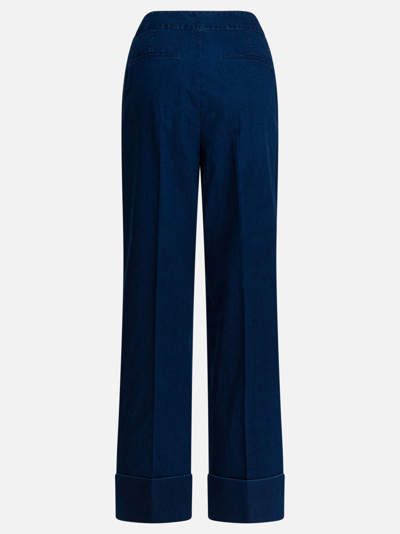 Wide-leg jeans Denim  Blue - Valentino Women | PDP | VIETTI Online Store | thumbnail_2