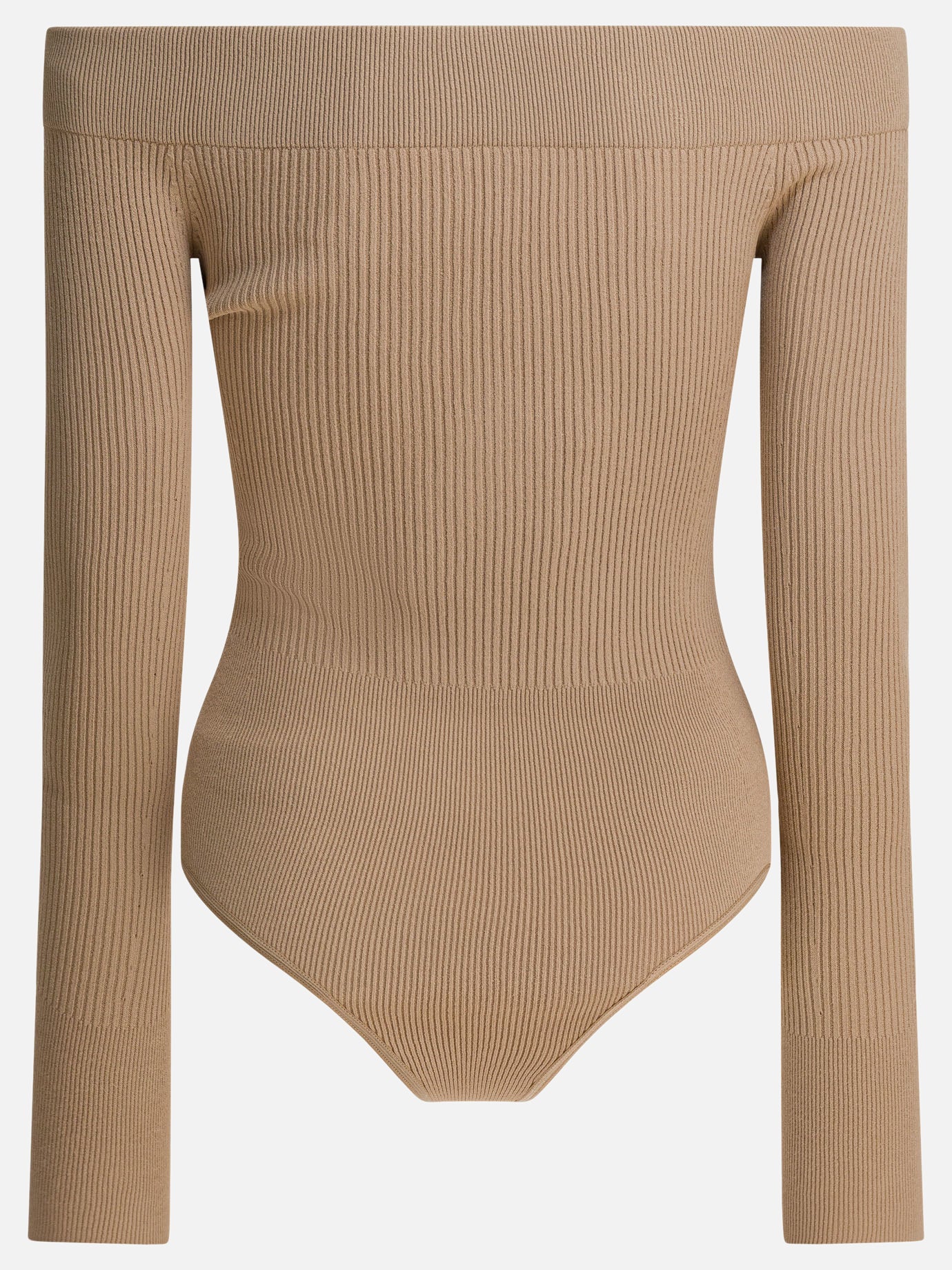 Bodysuits Solid colour  Beige - Alaïa Women | PDP | VIETTI Online Store | thumbnail_2