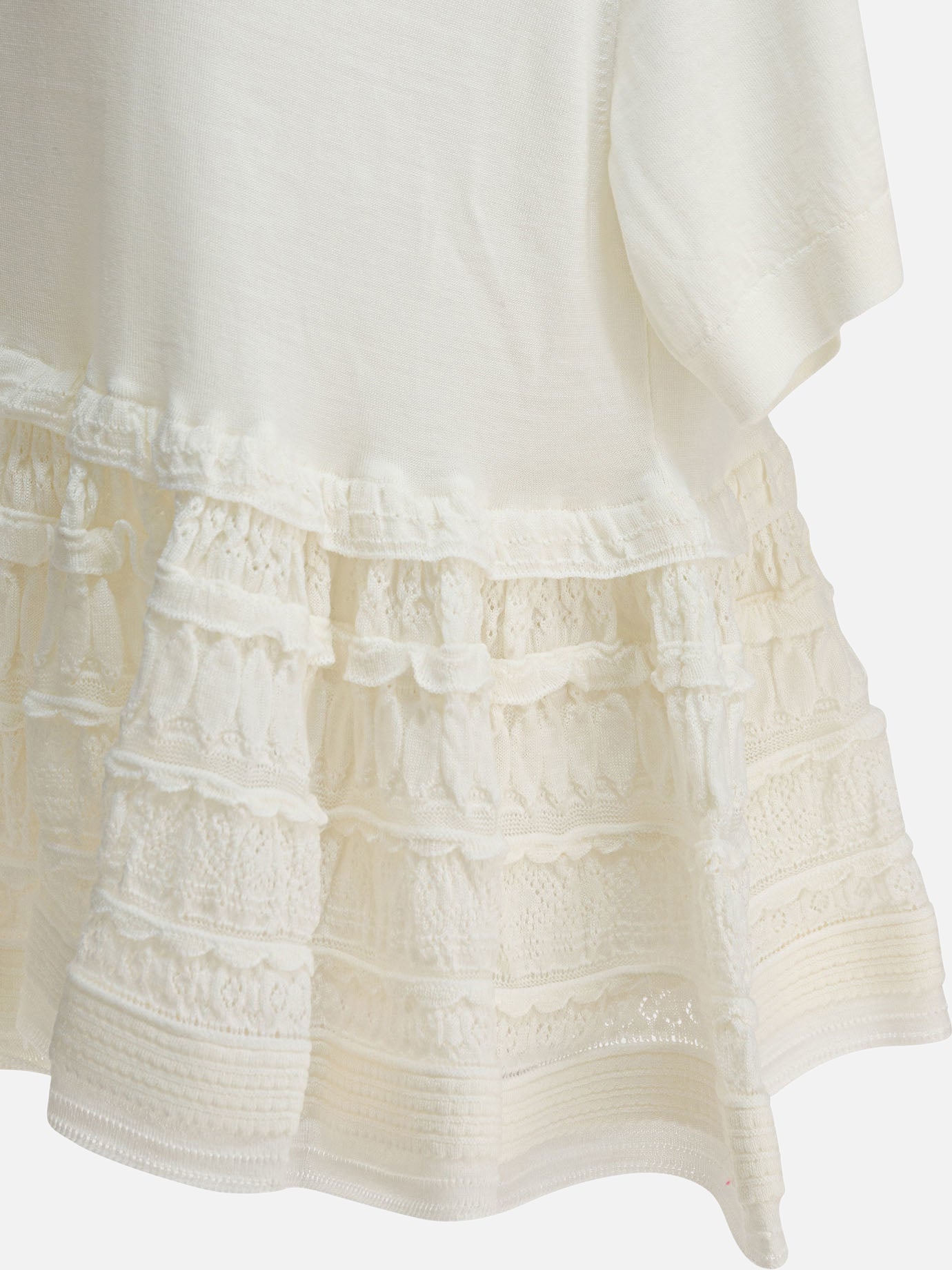 Mock neck t-shirts Solid colour  White - Alaïa Women | PDP | VIETTI Online Store | thumbnail_4