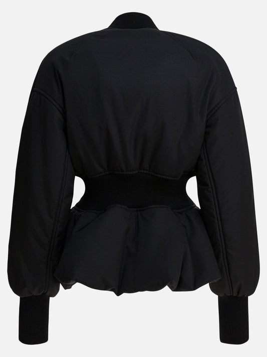 Bomber jackets Solid colour  Black - Alaïa Women | PLP | VIETTI Online Store | 2
