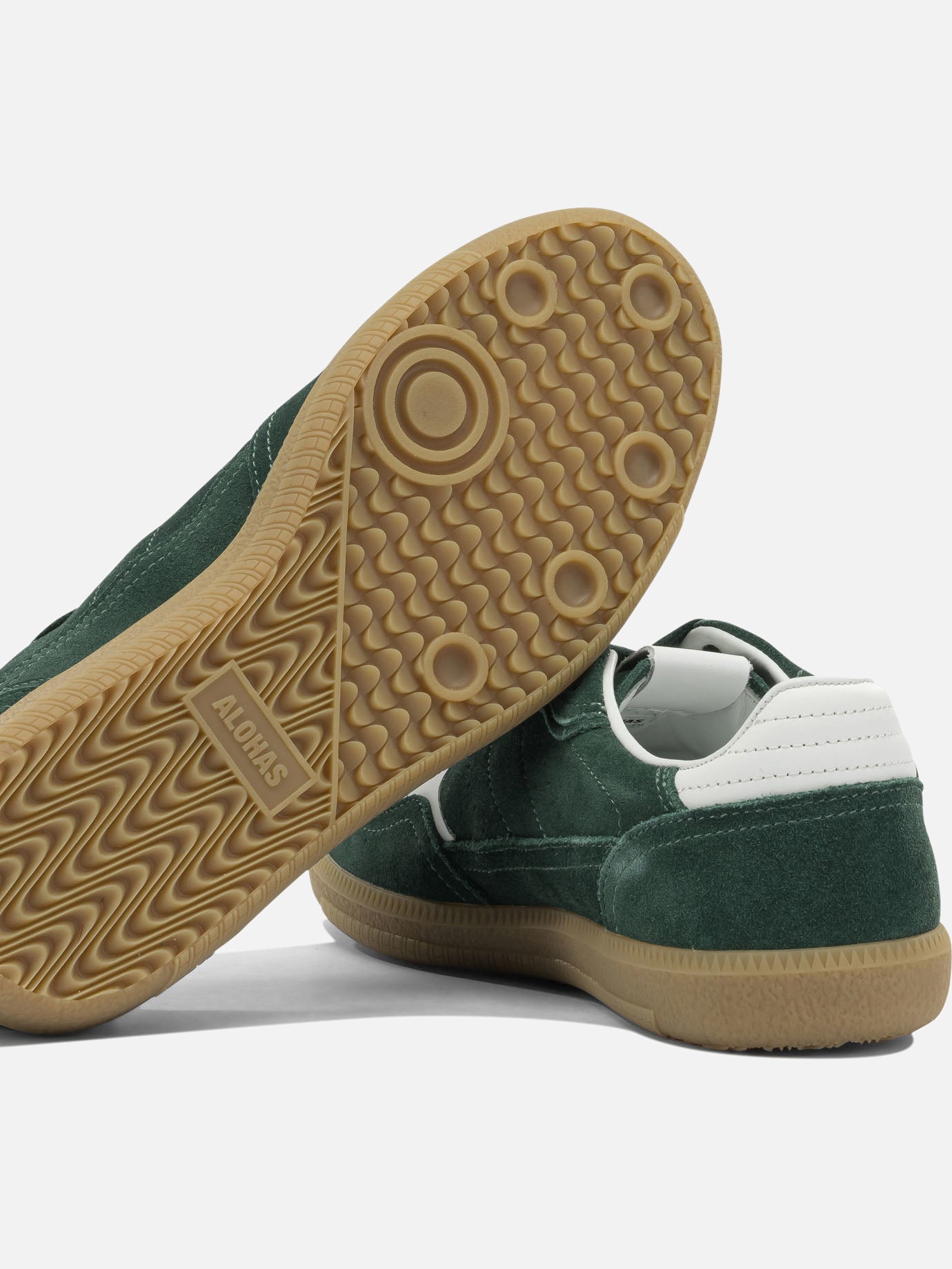 Low top sneakers 100% cow suede - 100% rubber  Green - Alohas Women | PDP | VIETTI Online Store | Zoom-Modal_5
