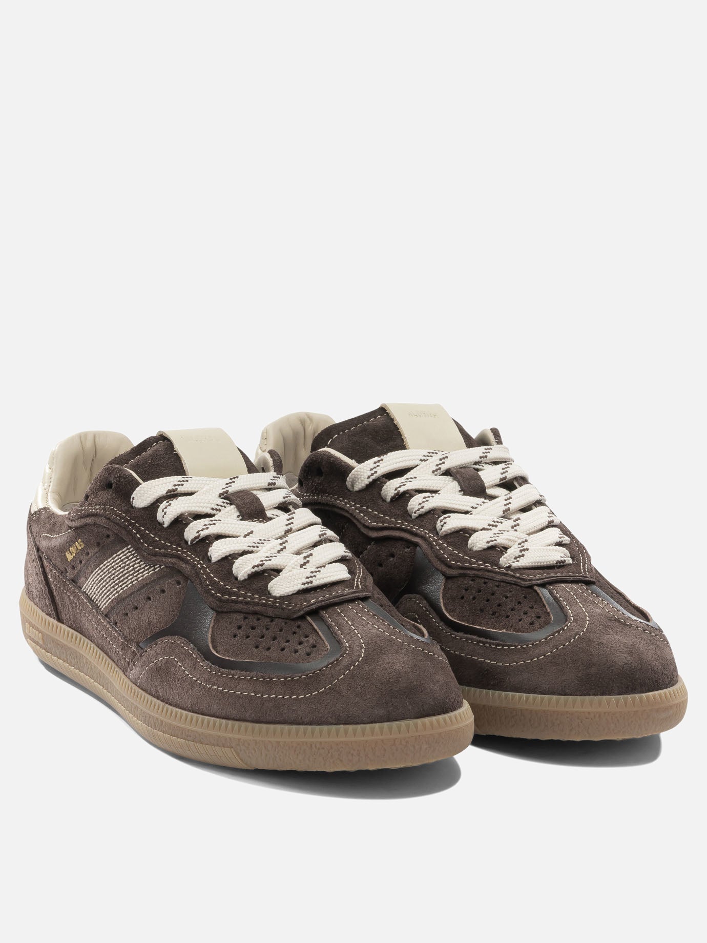 Low top sneakers 100% cow suede - 100% rubber  Brown - Alohas Women | PDP | VIETTI Online Store | thumbnail_2