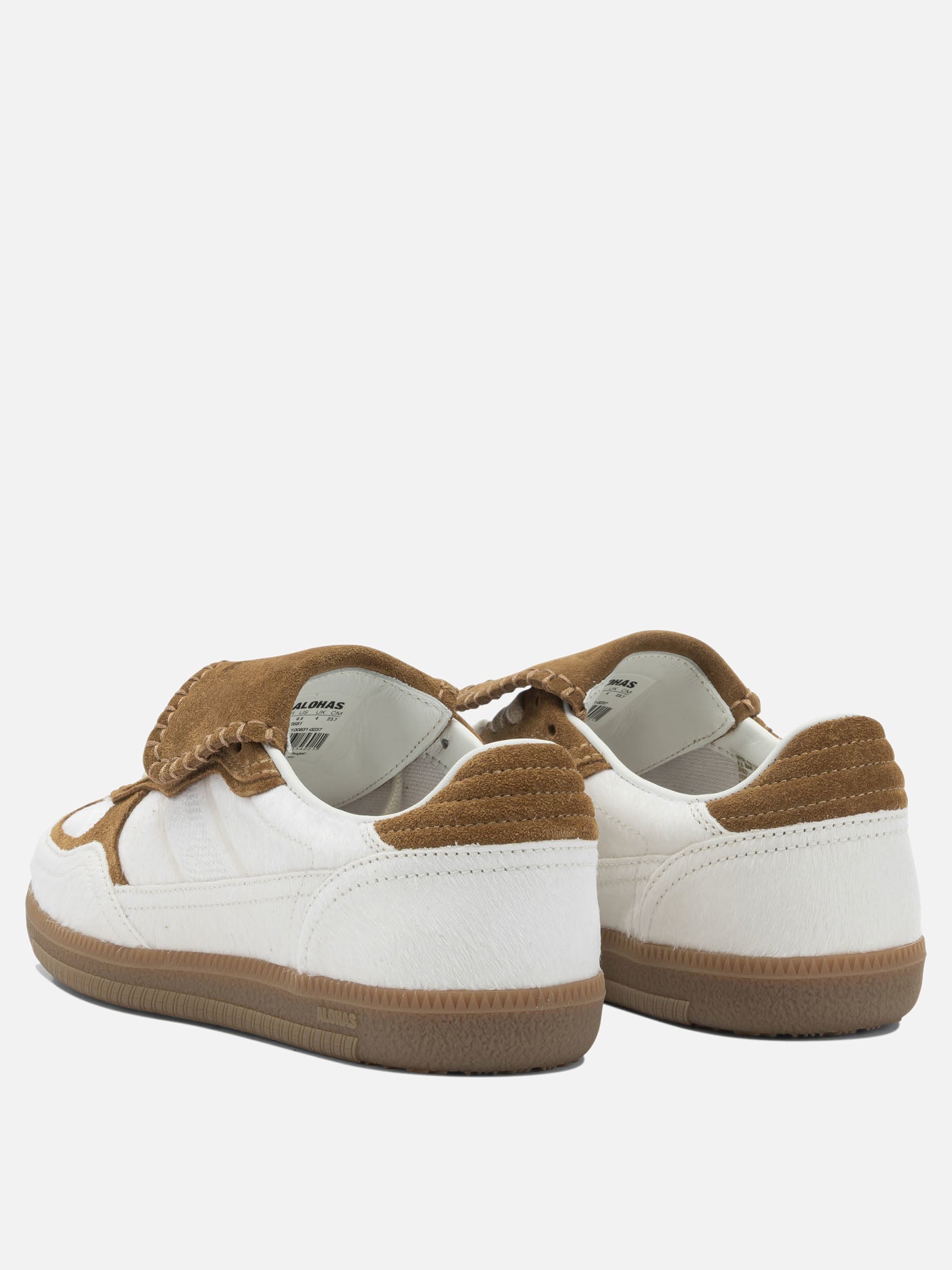 Low top sneakers 100% leather - 100% rubber  Beige - Alohas Women | PDP | VIETTI Online Store | Zoom-Modal_4
