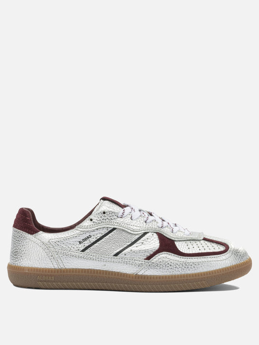 Low top sneakers 100% leather - 100% rubber  Silver - Alohas Women | PLP | VIETTI Online Store 
