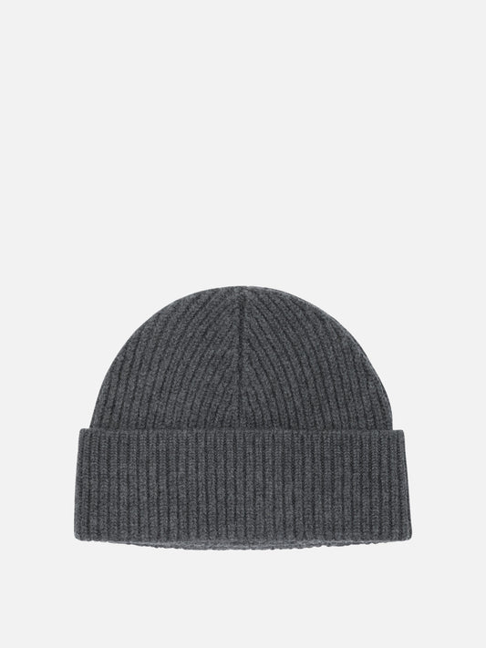 Beanies 100% merino wool - Other fabric: 100% polyester  Grey - Ami Paris Women | PDP | VIETTI Online Store | 2
