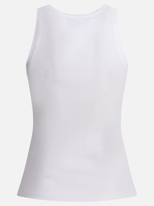 Tank tops Logo  White - Ami Paris Women | PDP | VIETTI Online Store | 2
