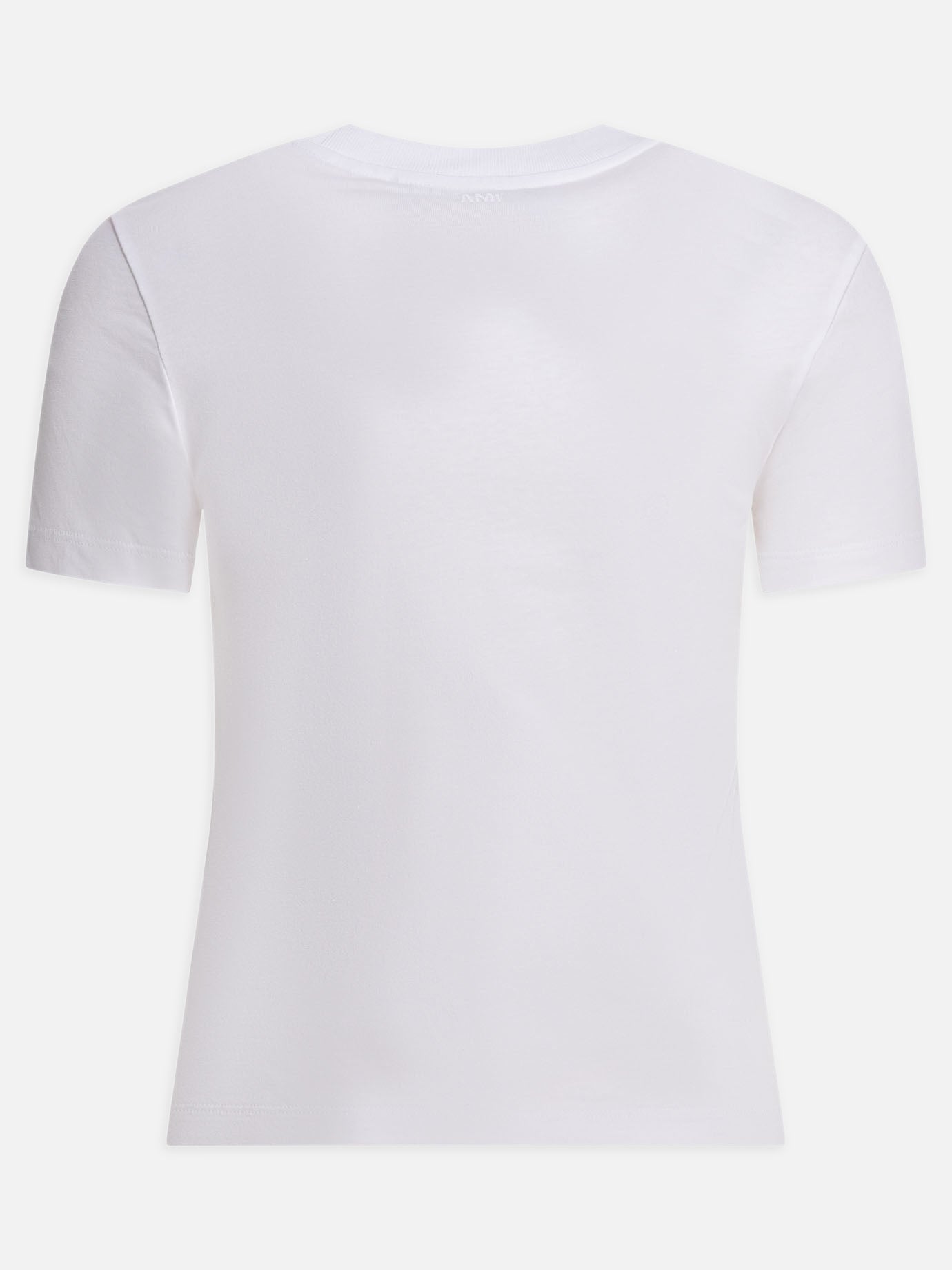 Crewneck t-shirts Logo  White - Ami Paris Women | PDP | VIETTI Online Store | Zoom-Modal_2
