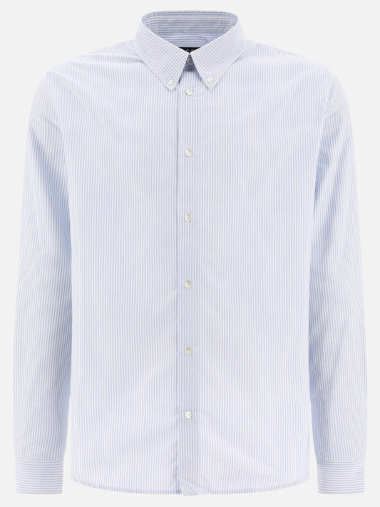 Casual shirts Striped  Light blue - A.P.C. Men | PDP | VIETTI Online Store 
