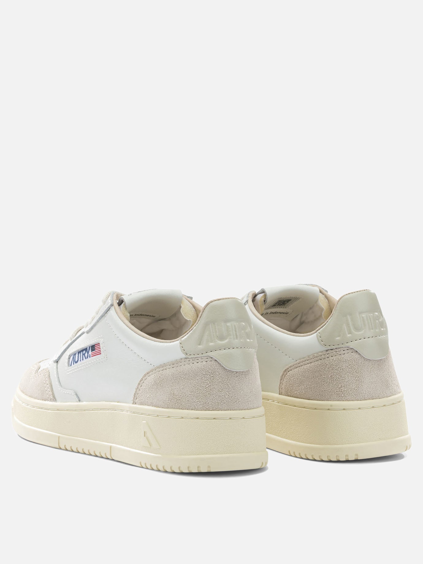 Low top sneakers 70% leather 20% suede 10% nylon  White - Autry Women | PDP | VIETTI Online Store | thumbnail_4