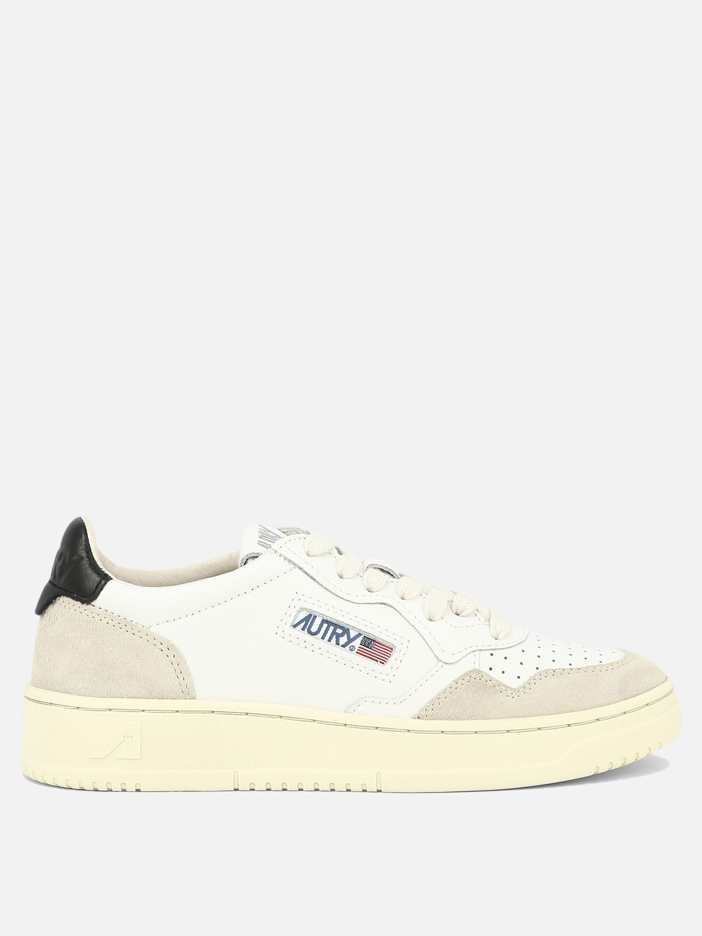 Low top sneakers 70% leather 20% suede 10% nylon  White - Autry Women | PDP | VIETTI Online Store | thumbnail